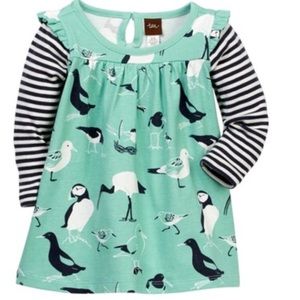 Tea Collection Dresses - NWT Tea Collection Seabirds Mighty Mini Dress Tea Collection Dresses - NWT Tea Collection Seabirds Mighty Mini Dress